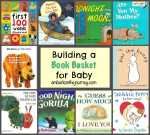 Creating a Book Basket for Babies