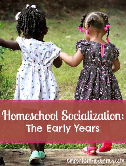 Homeschool Socialization for Little Ones