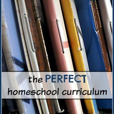 The Perfect Homeschool Curriculum