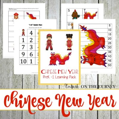 Celebrate Chinese New Year with your young learners and this fun learning pack for PreK-1! | embarkonthejourney.com