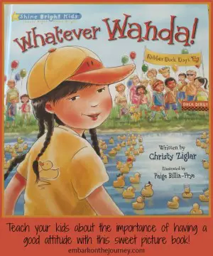 Teach kids about the importance of having a good attitude with this sweet picture book. | embarkonthejourney.com