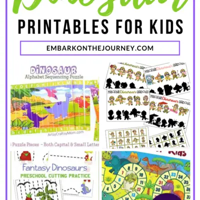 Dinosaur Printable Activities