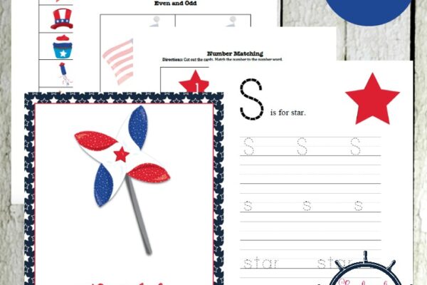 Celebrate the 4th of July with your little learners! This free 25-page printable is perfect for doing just that!