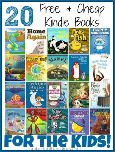 20 Free and Cheap Kindle Books for Kids | embarkonthejourney.com