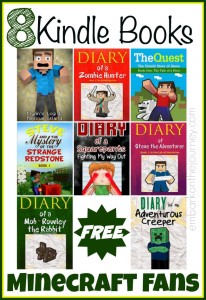 8 FREE Kindle Books for Minecraft Fans | embarkonthejourney.com