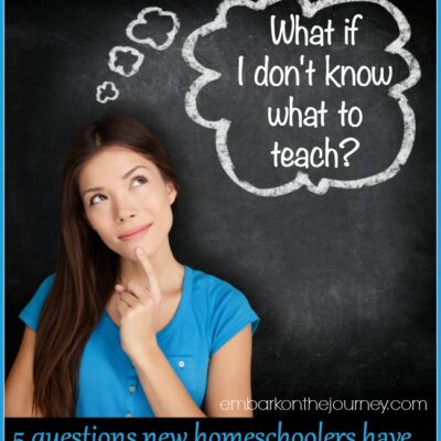 What If I Don’t Know What to Teach?