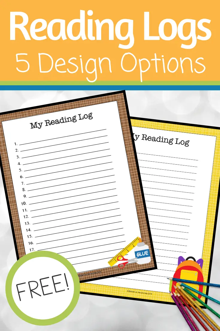 Free Printable Reading Logs