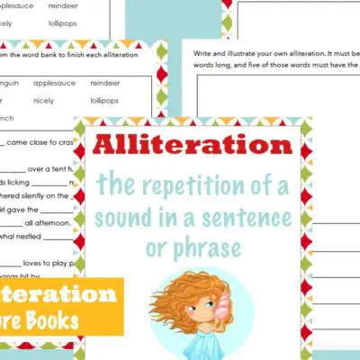 Teaching Alliteration with Picture Books