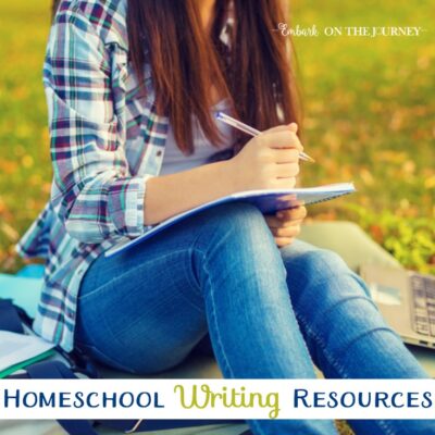 My favorite homeschool writing resources, curriculum, and tips! From printables and writing tools to tips and ideas, you can't go wrong with these resources! | embarkonthejourney.com