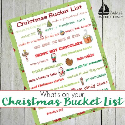 Christmas Bucket List for the Whole Family