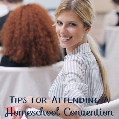 Before you attend your next homeschool convention, check out these tips that will help you save money and make the most of the event! | embarkonthejourney.com