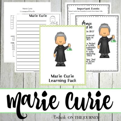 Marie Curie Unit Study for Grades K-3