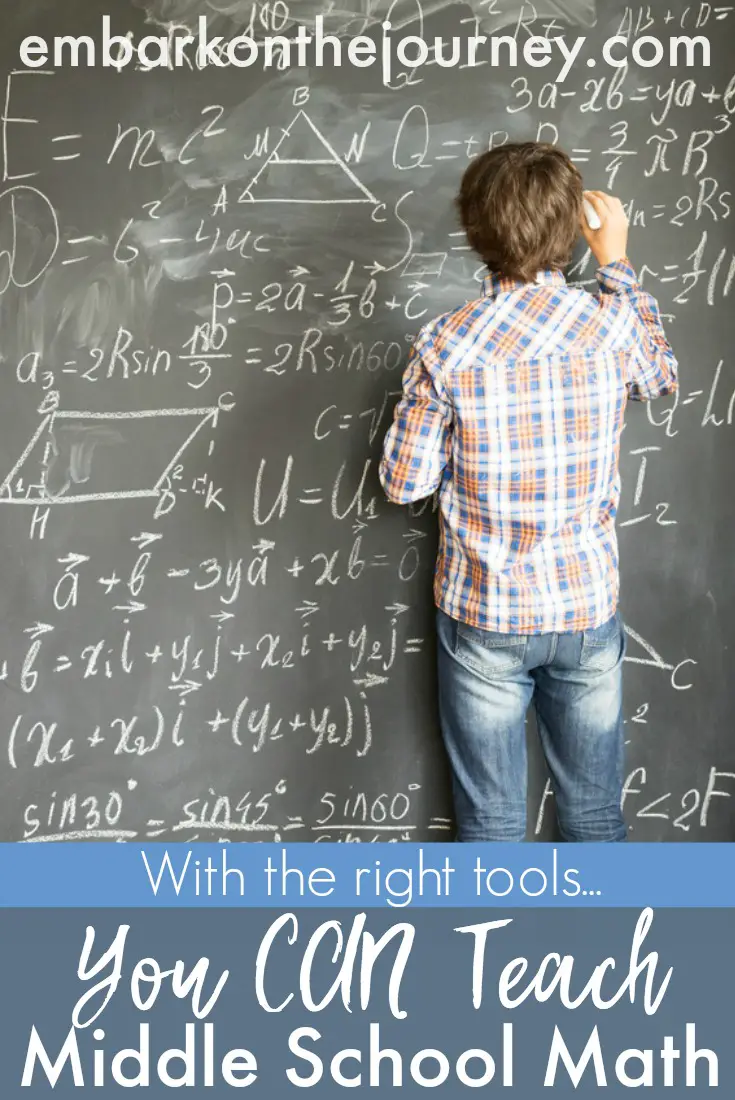 With the right tools you can teach middle school math 
