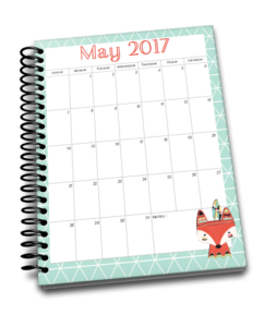 Goal Setting with a Printable Personal Planner for Teens: May Edition