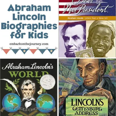 Here are some Abraham Lincoln biographies that you can use to teach your middle schoolers more about the life of this amazing man. 