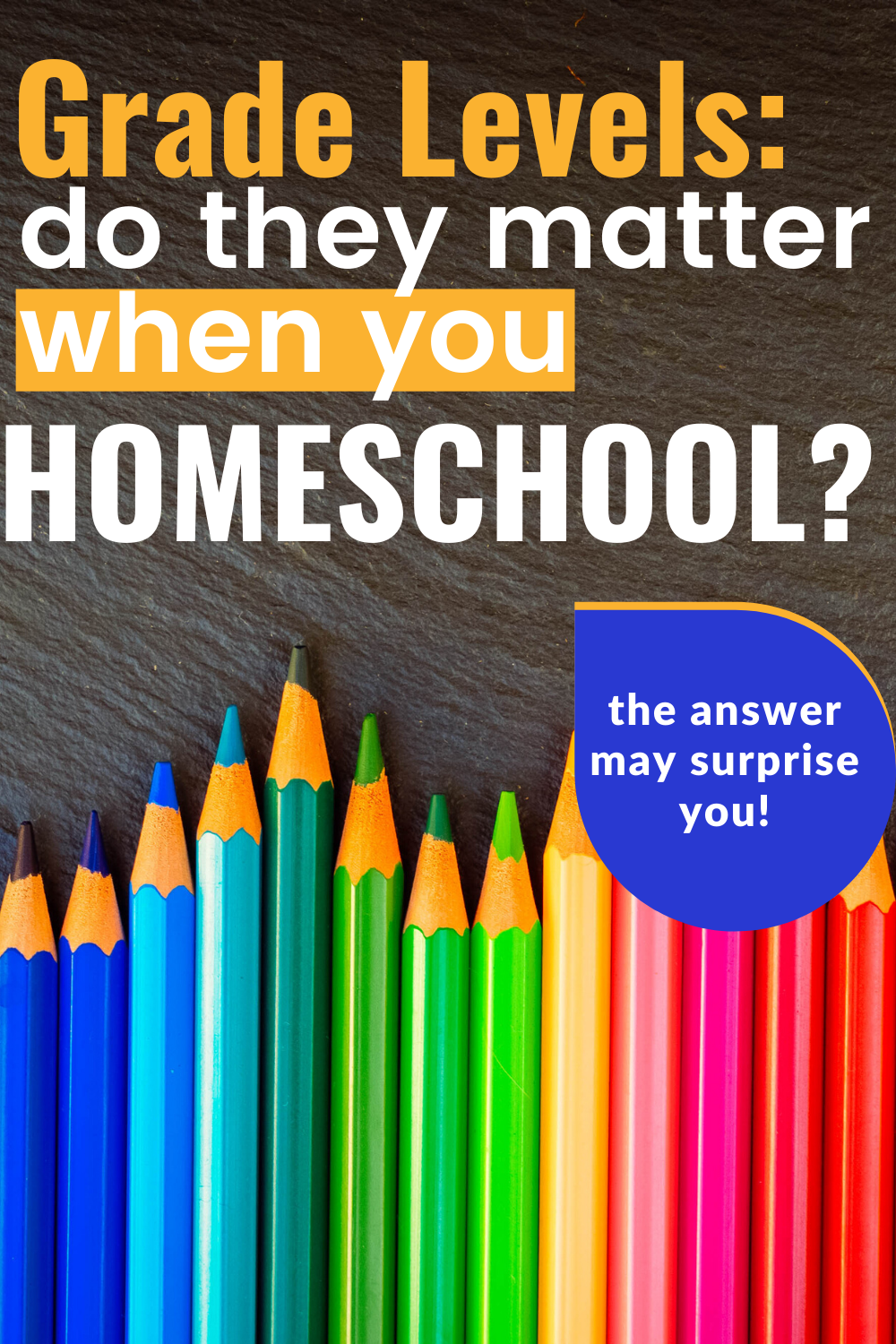 Are grade levels important in homeschooling