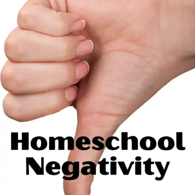 How to Handle Homeschool Negativity