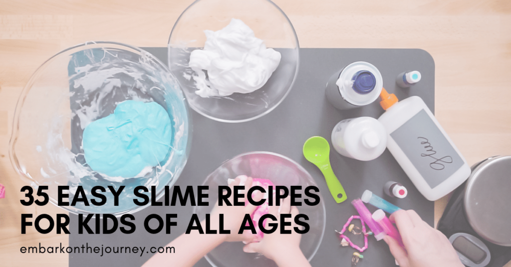 Easy Slime Recipes for Kids
