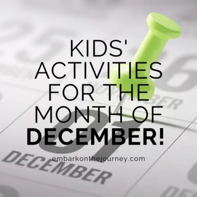 December Activities for Kids