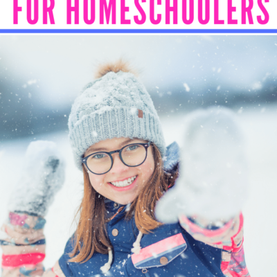 Need some fresh ideas and resources for your homeschool? These winter activities will perk up your homeschool and carry you straight through to spring!