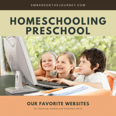 Are you looking for an online preschool curriculum? Are you looking for fun educational activities? Don't miss these websites for homeschooling preschool.