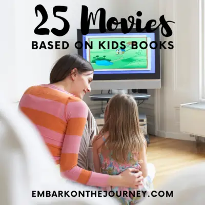 Don't miss this amazing list of the best kids movies based on books. Kids in grades K-5 will enjoy! These movies are perfect for kids ages 4-14!