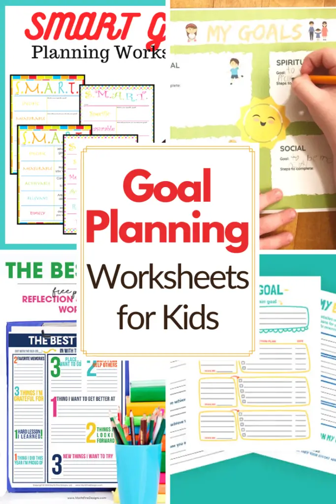 Free Printable Goal Setting Worksheets for Kids