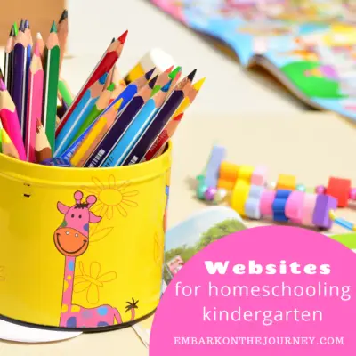 Homeschooling Websites for Kindergarten