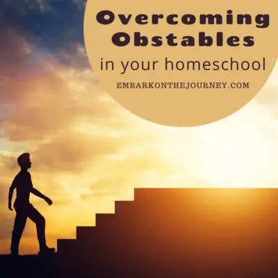 How to Overcome Obstacles In Your Homeschool