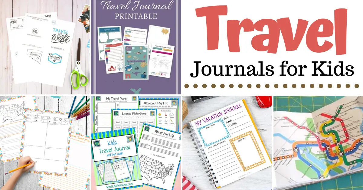 Kids Travel Journal Ideas