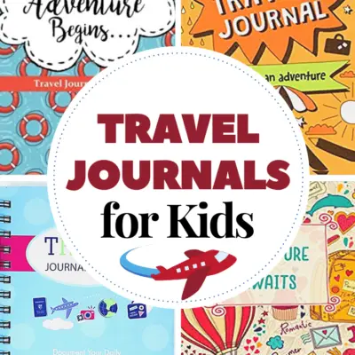 Before you head out on your next vacation, grab one of these fun travel journals for kids. They'll record their favorite memories and mementos in them.