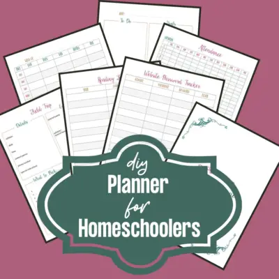 DIY Homeschool Planner