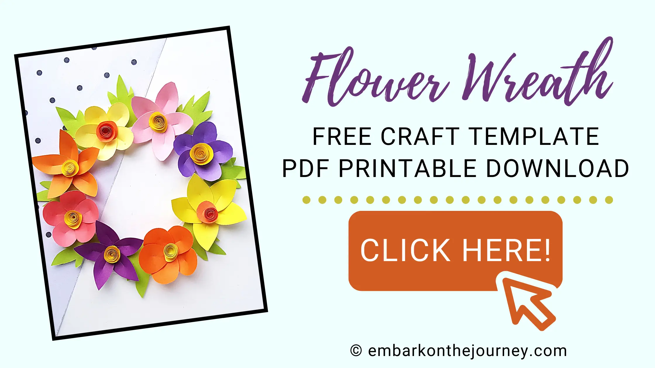 flower-wreath-template