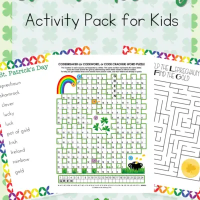 St Patrick Day Printable Activities