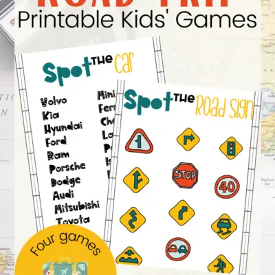 Road Trip Printables for Kids