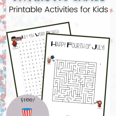 Printable Patriotic Games for Kids
